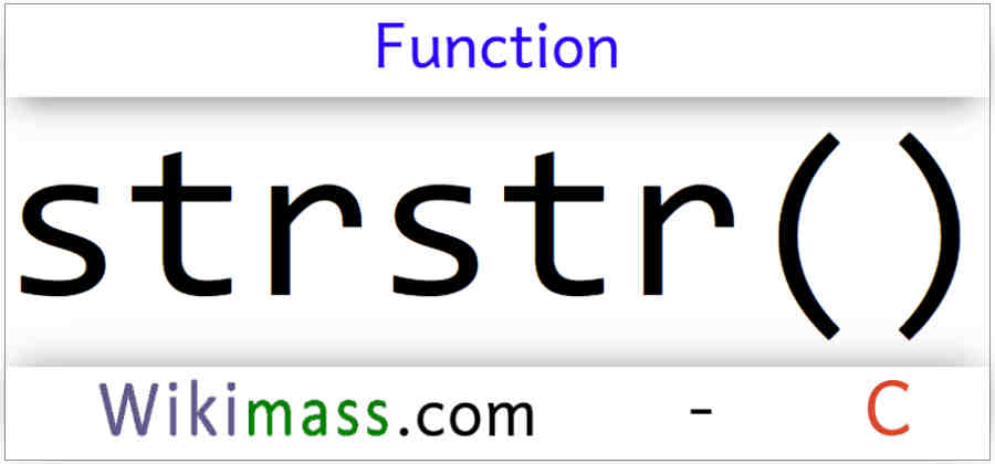 c-strstr-function