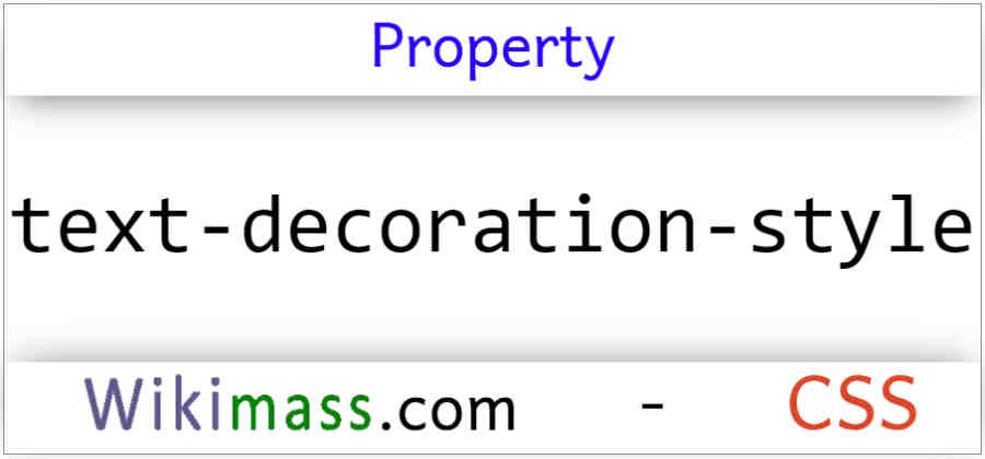 css-text-decoration-style-property