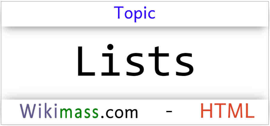 html-lists