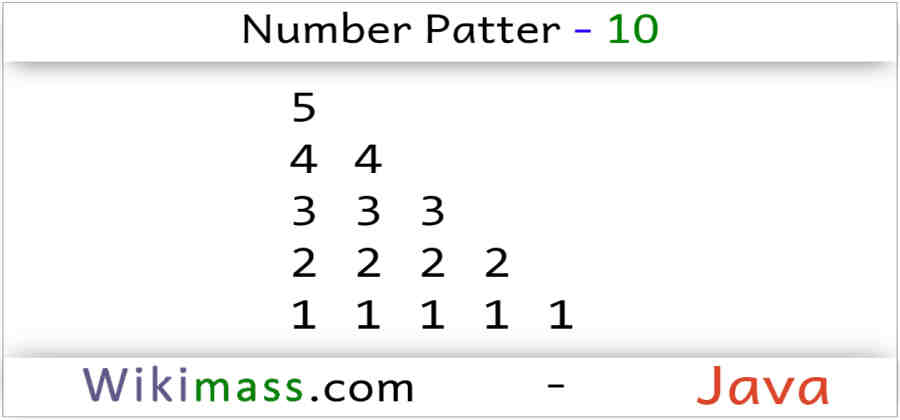 java-number-pattern-10