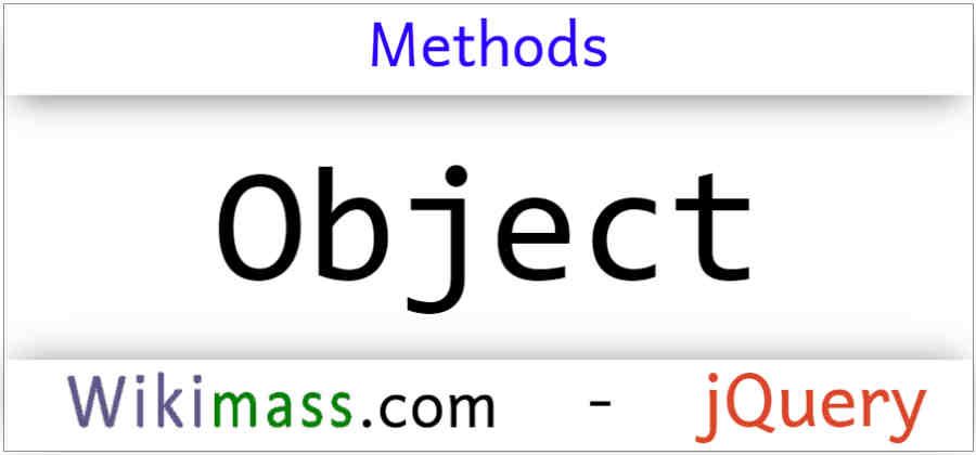 jquery-object-methods