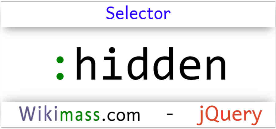 jquery-hidden-selector