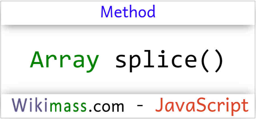 array splice javascript