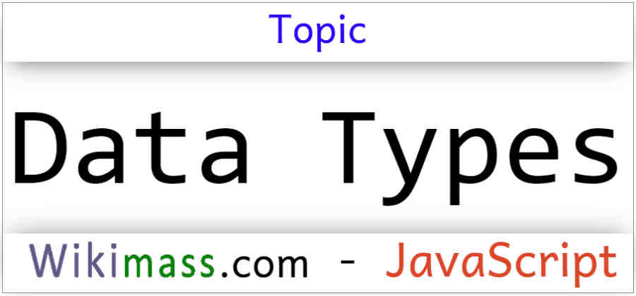 basic data types in javascript year