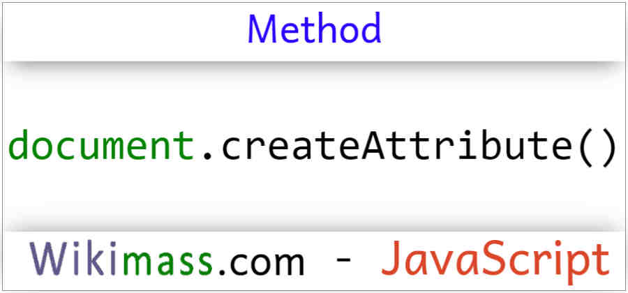 javascript-document-createattribute-method