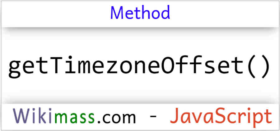 javascript-gettimezoneoffset-method