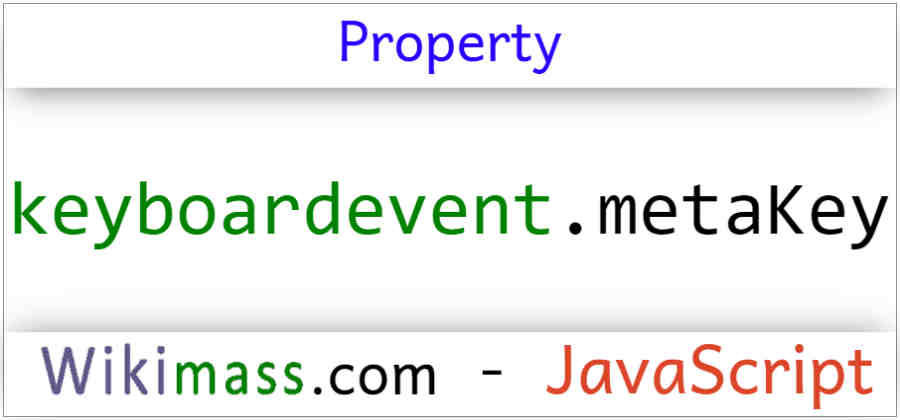 javascript-keyboardevent-metakey-property