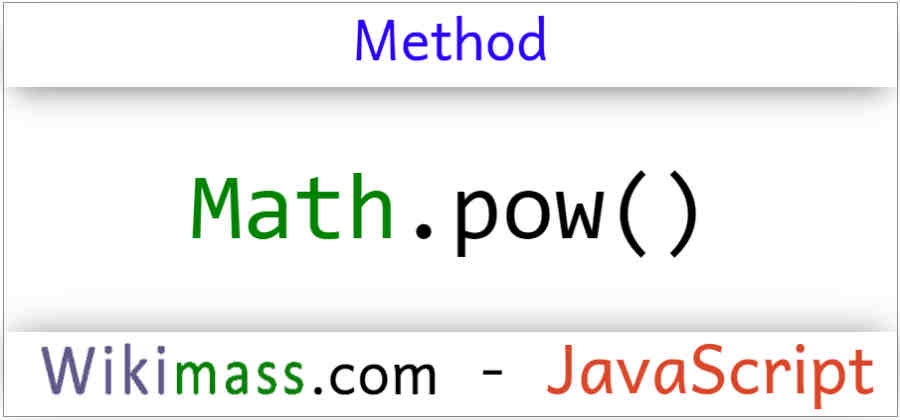 What Does Math Pow Do In Javascript