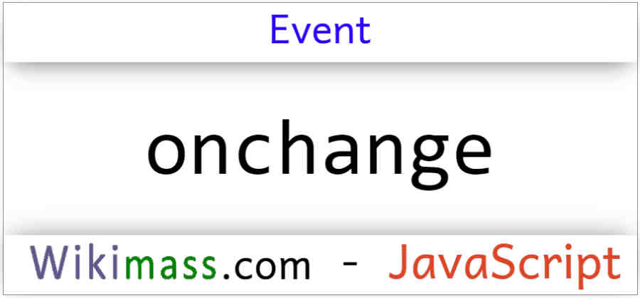 javascript-onchange-event