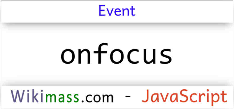 javascript-onfocus-event