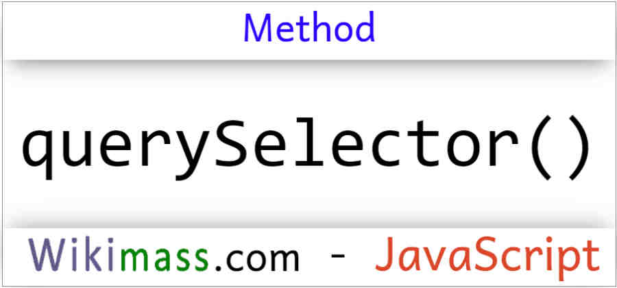 javascript-queryselector-method