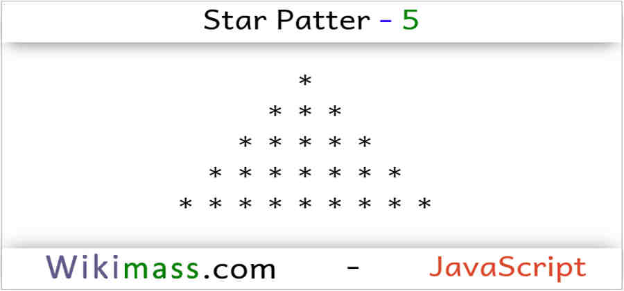 javascript-star-pattern-5