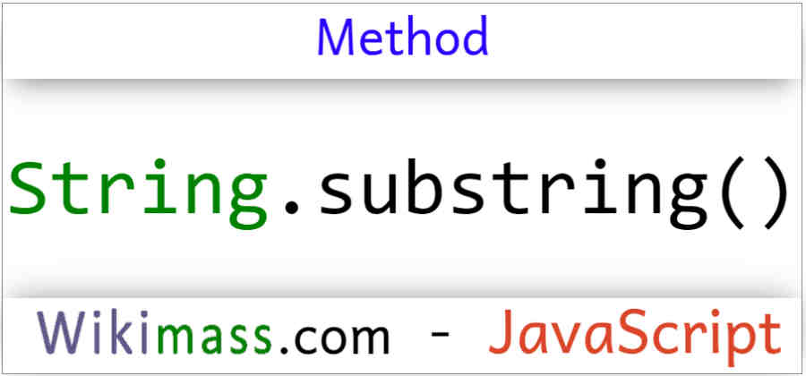 javascript-string-substring-method