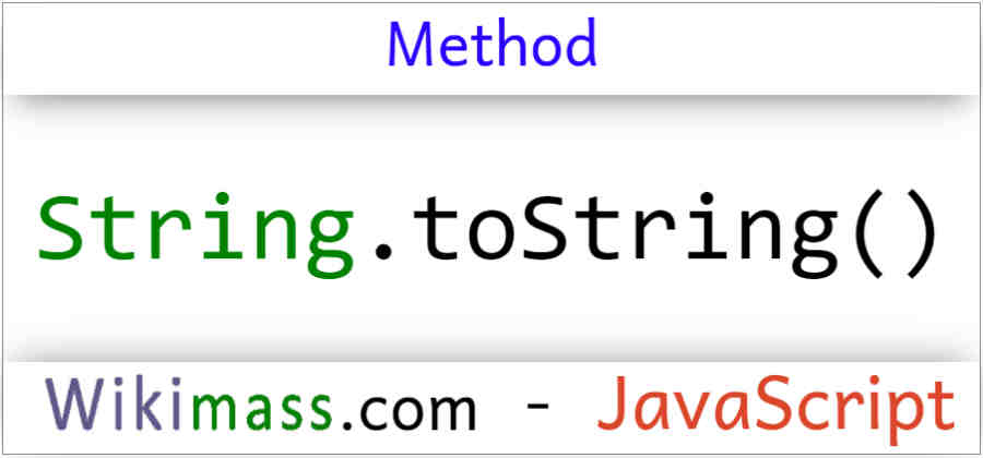 javascript-string-tostring-method