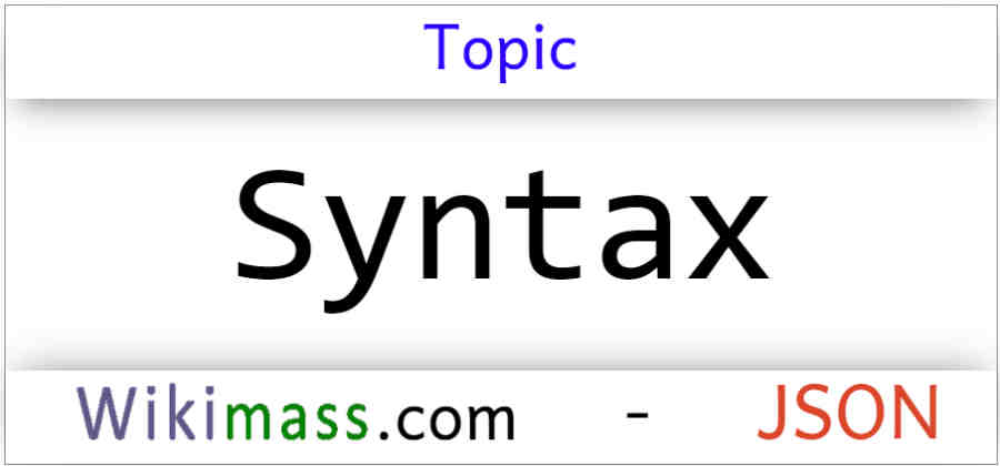 json-syntax