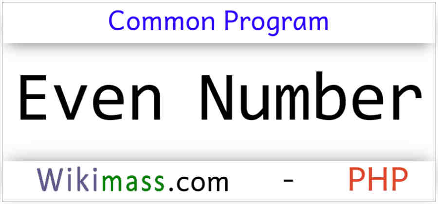 php-program-to-check-even-number