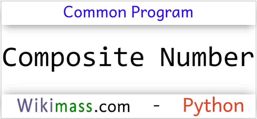 composite numbers in the range python assignment expert